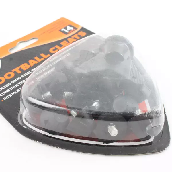 Sof Sole Football Cleats 14 Pack 1/2" Black Replacement Cleats + Wrench