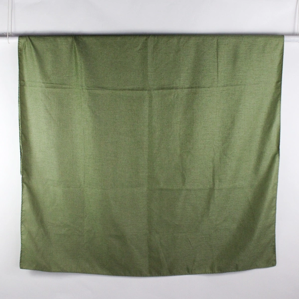 Unbranded Solid Olive Green Color Fabric Tablecloth 80" x 116"