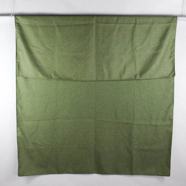 Unbranded Solid Olive Green Color Fabric Tablecloth 80" x 116"