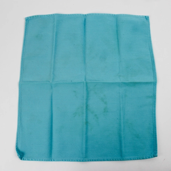 Lot Of 4 DII For The Home Solid Blue Color Fabric Napkins 100% Cotton 15" x 16"