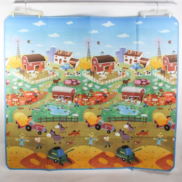 Prince Lionheart Playmat City/Farm Double Sided With Carry Bag 78" x 70"