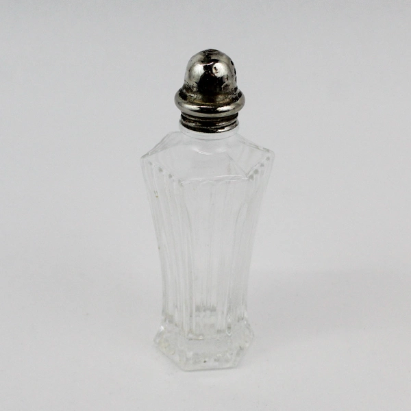 Mikasa Diamond Fire Salt and Pepper Clear Shakers 6" Tall