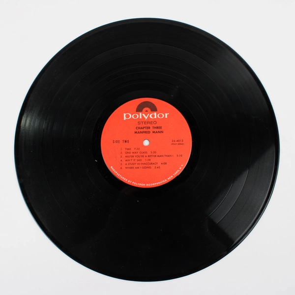 Vintage Manfred Mann Chapter 3 Album LP 1969 Polydor Records 24-4013