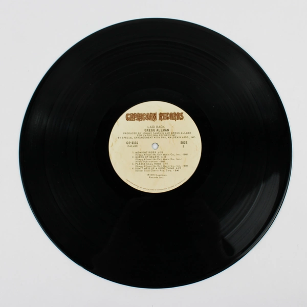 Gregg Allman Vinyl LP Laid Back 1973 Capricorn Records CP 0116