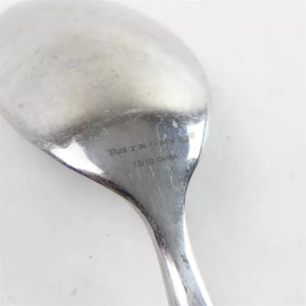 Retroneu Superieur Pattern Stainless Dinner Spoon 6.75 Inches South Korea