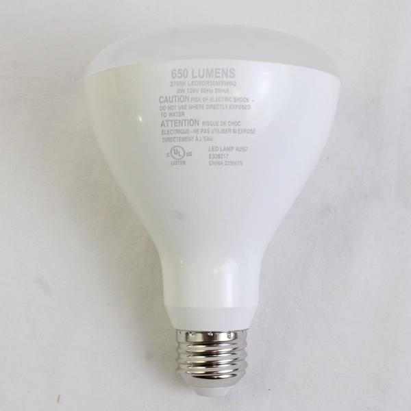 GE Relax HD LED Light Indoor Floodlight Bulb Soft White 8W 650 Lumens 90mA