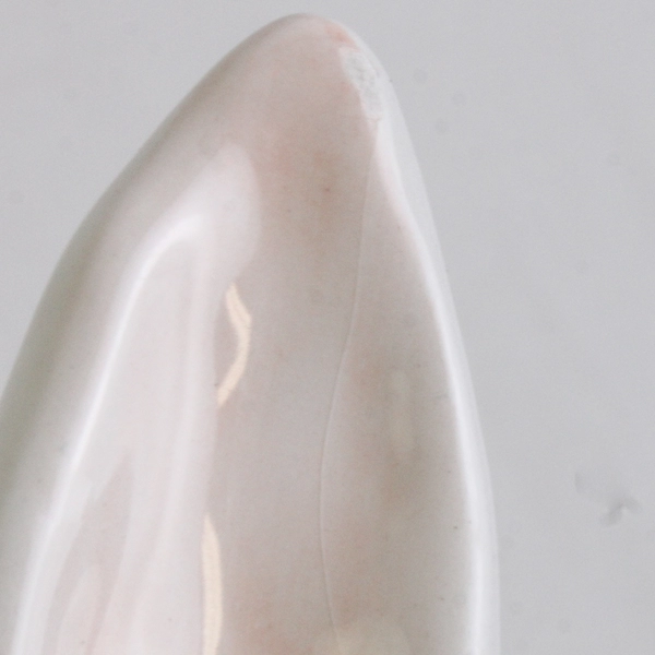 10 Strawberry Street Whimsical Cupboard White Bunny Rabbit Candy Jar FLAW