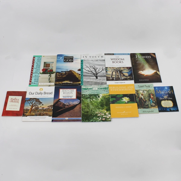 Lot of 12 Christian Religious Bible Study Guides & Booklets Paperback