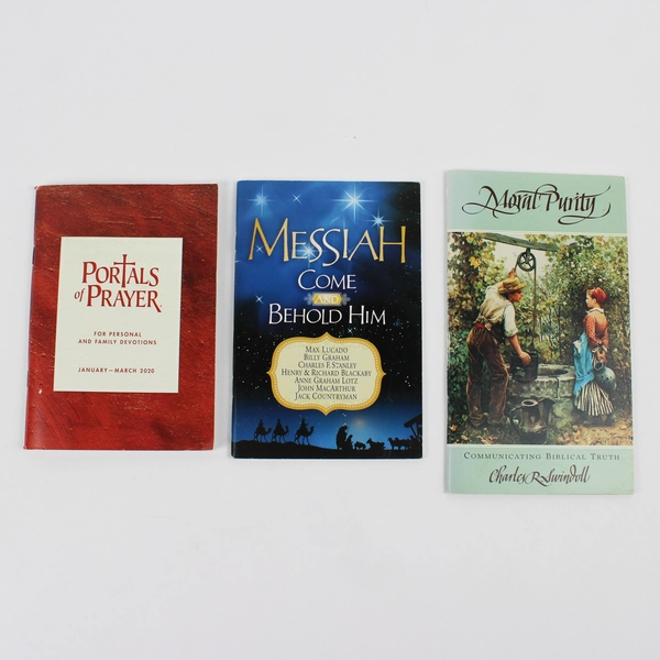 Lot of 12 Christian Religious Bible Study Guides & Booklets Paperback