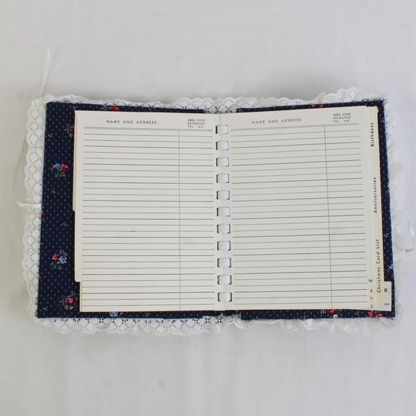 Vtg Granny's Originals Handcrafted Heirlooms Address and Phone Number Book