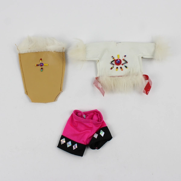 Lot of 15 Unbranded and Handmade 10"-12" Doll Clothing and Hats