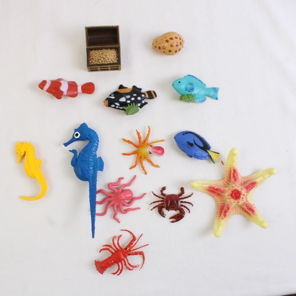 Lot of 36 Safari Ltd. Mixed Sea Creatures and Animals