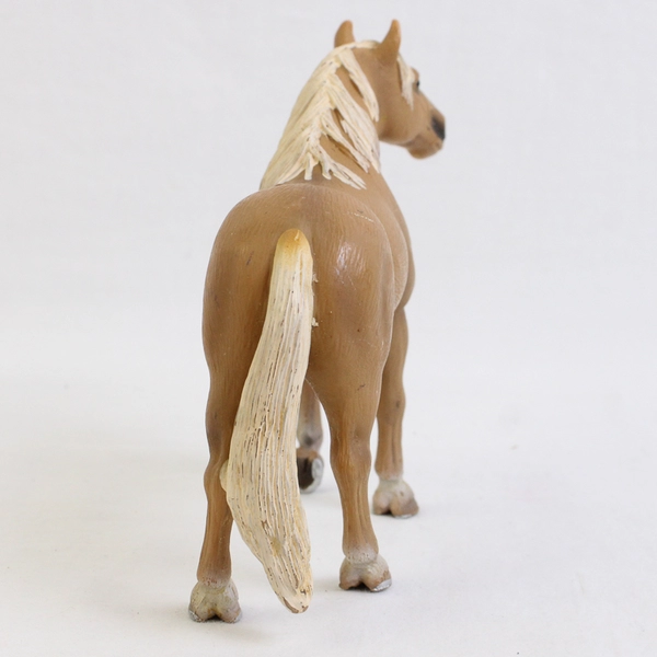 Schleich Horse Light Brown and White Stallion Figure 2006
