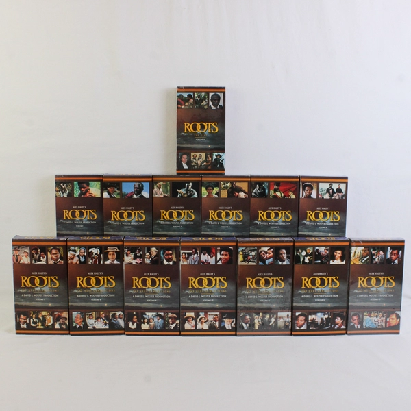 Roots VHS Tape Collection Vol 1-6 Next Generations Vol 7-13 & The Gift Vol 14 