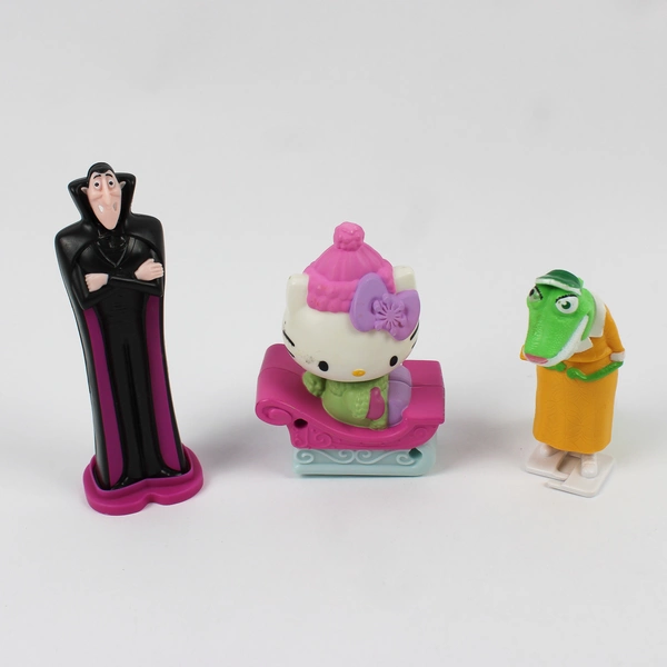 Lot of 8 Assorted McDonald's and Burger King Toys Mixed Dates 2000's