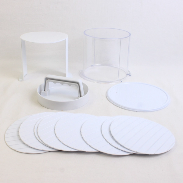 Blue Rhino Burgers On The Go Clear Container Open Box