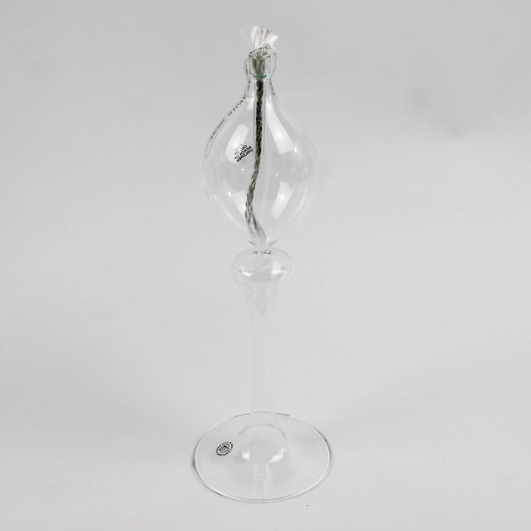 Lamplight Farms Hand Blown Teardrop Glass Oil Candle Masterpiece Series Twin Set