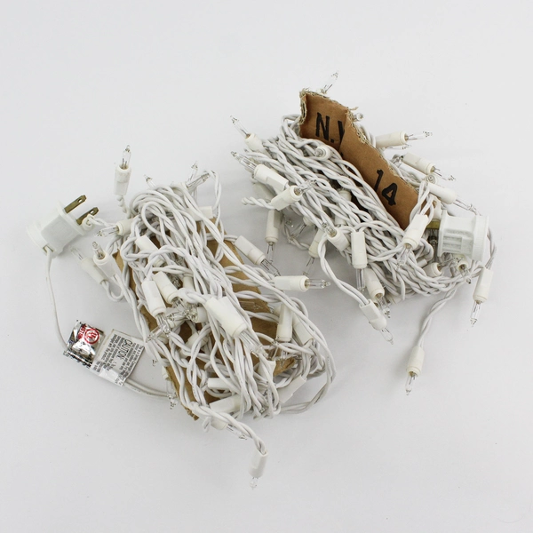 2 Pack Designers Choice Window Icicles String Lights Christmas Working