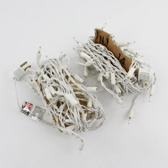 2 Pack Designers Choice Window Icicles String Lights Christmas Working