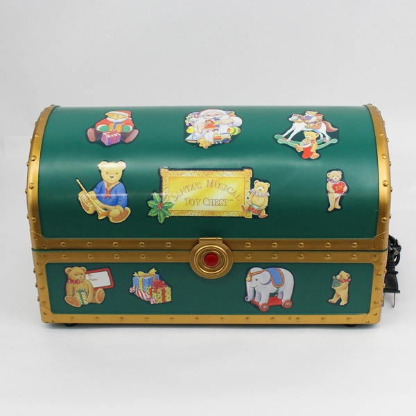 1994 Mr. Christmas Santa's Musical Toy Chest Animated 35 Songs Works