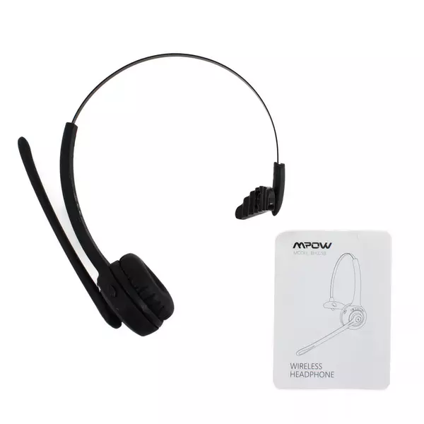Mpow BH015B 5.0 Bluetooth Wireless Headset 200 Hours Talk Time On Single Charge