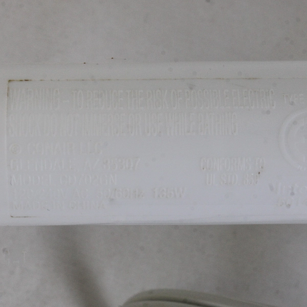 Conair Double Ceramic 1-1/4 Inch Curling Iron Model CD702GN