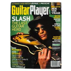 2008 Guitar Player Magazine SLASH Cover Guns N' Roses Tommy Bolin June
