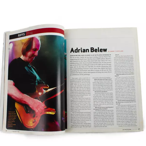 2008 Guitar Player Magazine SLASH Cover Guns N' Roses Tommy Bolin June