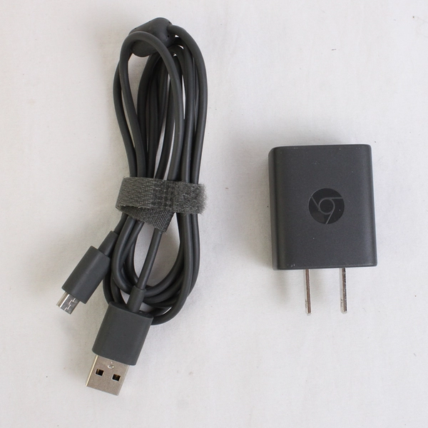 Google Chromecast Power Adapter & Micro-USB Cable