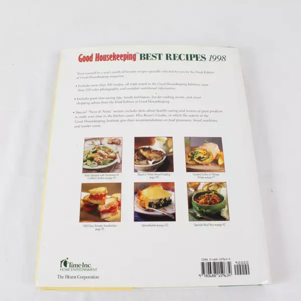 Good Housekeeping Best Recipes Cookbook 1998 Annual Tested Recipes