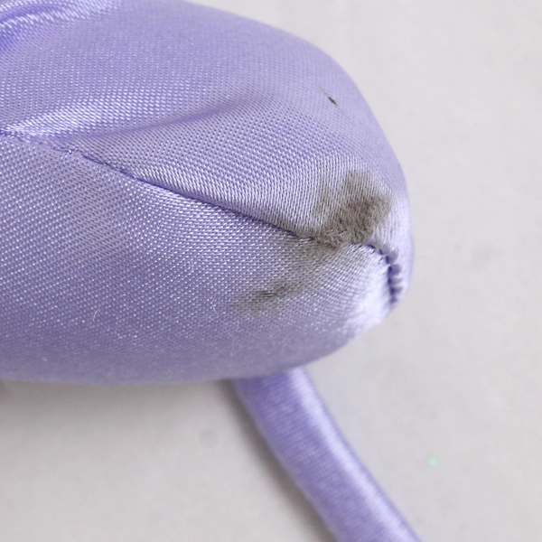 Mixed Lot of 5 Padded Clothes Hangers Purple Pink Gray