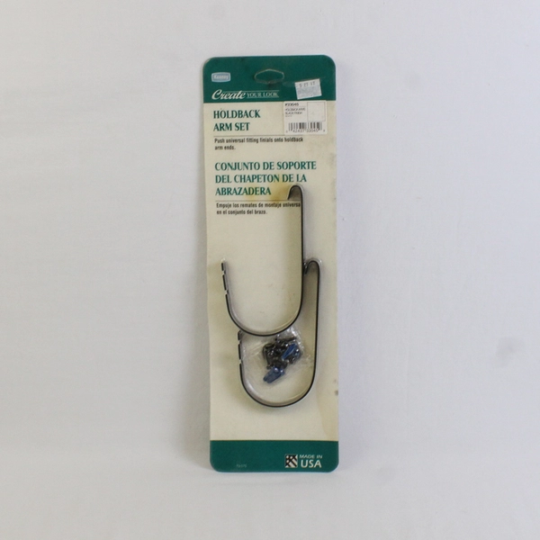 NIP Vintage Kenney Black Finish Holdback Arm Set