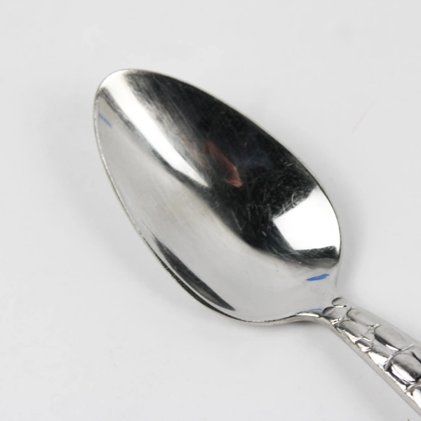 Lot of 7 Fortunoff FTU23 Pattern 18/8 SS Oval Shaped Soup Spoons 7.75" Rare HTF