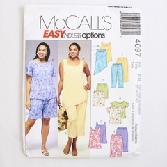 McCall's Easy 4097 Outfit Patterns Womens Size RR (18W-24W, 36-42) 2003