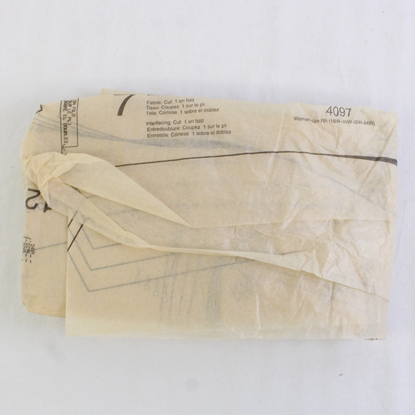 McCall's Easy 4097 Outfit Patterns Womens Size RR (18W-24W, 36-42) 2003