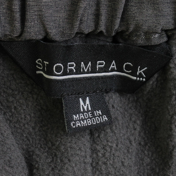 StormPack Women's M Gray Wind-Resistant Fleece Lined Pants