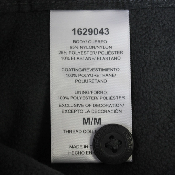 StormPack Women's M Gray Wind-Resistant Fleece Lined Pants