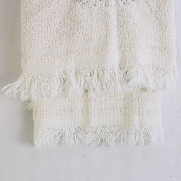 Lot Of 2 Hedaya Bros 100% Cotton White W/ Chicken Dish Towels 16" x 24"