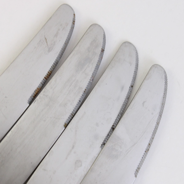 Lot Of 4 Oneida Silver Midtowne (Stainless) Flatware Dinner Knives 9" Long