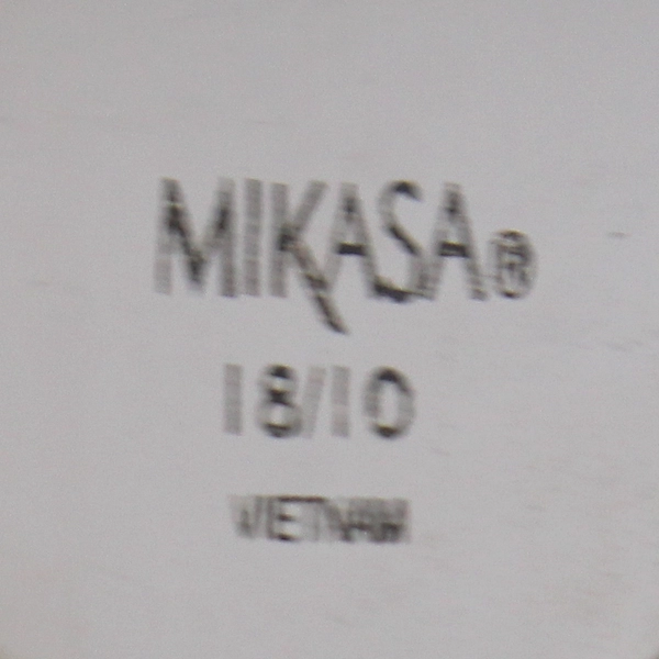 Lot of 7 Mikasa Swirl Pattern Dinner Forks 18/10 Stainless 8.25" Hard to Find