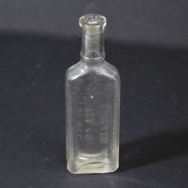  Vintage Jewel Tea Company Clear Glass Bottle