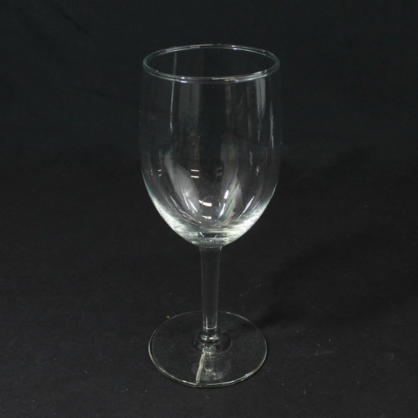 Lot of 4 Unbranded Crystal Wine Glasses 7"