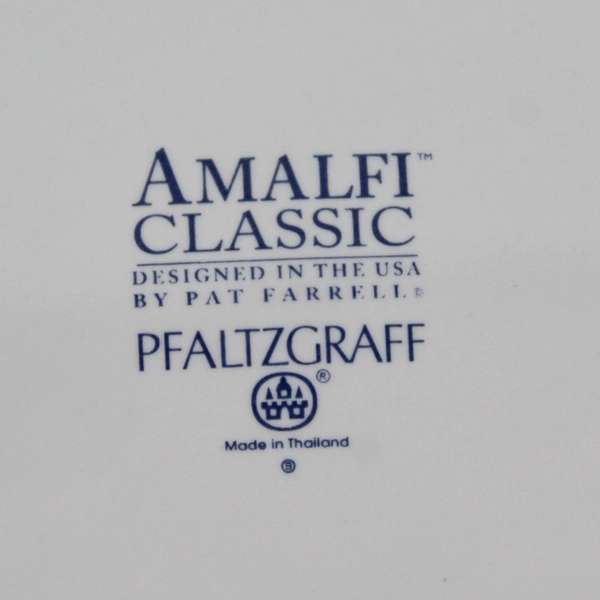 Pfaltzgraff Pat Farrell Design Amalfi Classic Butter Dish No Lid 