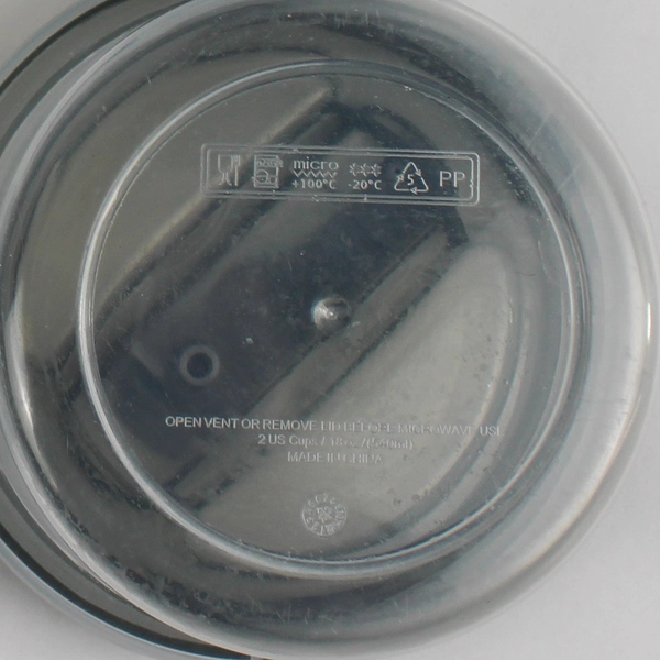 Lot of 4 Small Round Plastic Containers w/Twist & Lock Lids