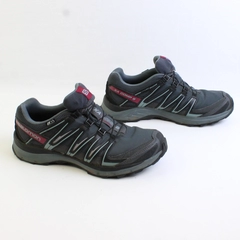 Salomon XA Comp 8 Trail Running Sneakers Contagrip Sole Dark Blue Women's 8.5