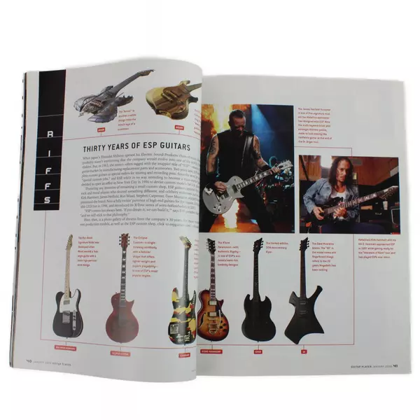 Guitar Player Magazine January 2006 INXS Van Halen Licks