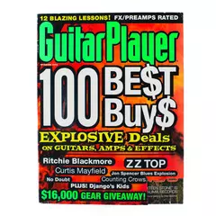 GUITAR PLAYER magazine December 1996 Curtis Mayfield Luther Allison Zz Top