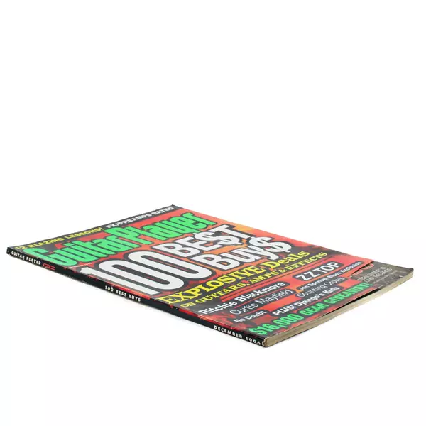 GUITAR PLAYER magazine December 1996 Curtis Mayfield Luther Allison Zz Top