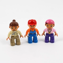 Lot of 3 Lego Duplo People Figures Izzy Zoo Keeper and Farmer