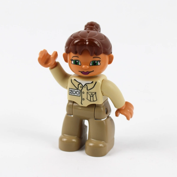 Lot of 3 Lego Duplo People Figures Izzy Zoo Keeper and Farmer